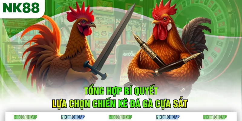 Tổng hợp bí quyết lựa chọn chiến kê đá gà cựa sắt 